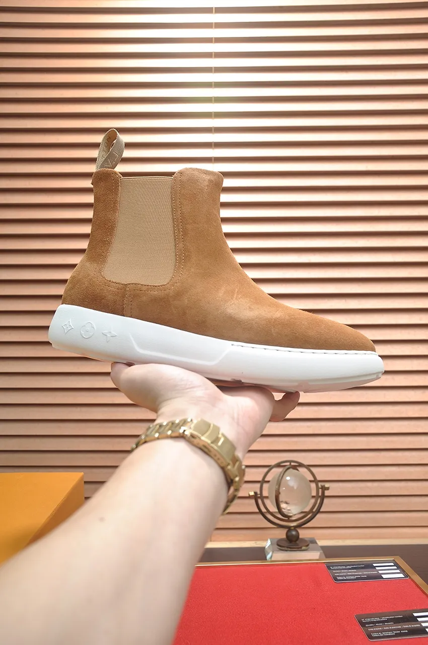 Men's men's shoes 💰740💶[LOUIS VUITTON] (original order) new style 🍀LV Louis Vuitton * - top version of LV classic trendy shoes! Made of imported original cowhide, water-dyed cowhide lining, and original wear-resistant rubber foam outsole! High quality products! Code number 39-45 (45 customized)
